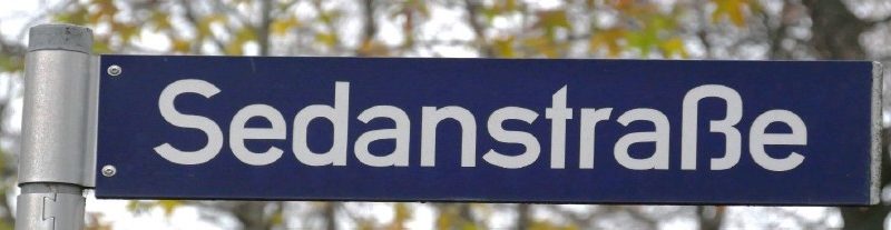 Sedanstraße umbenennen!