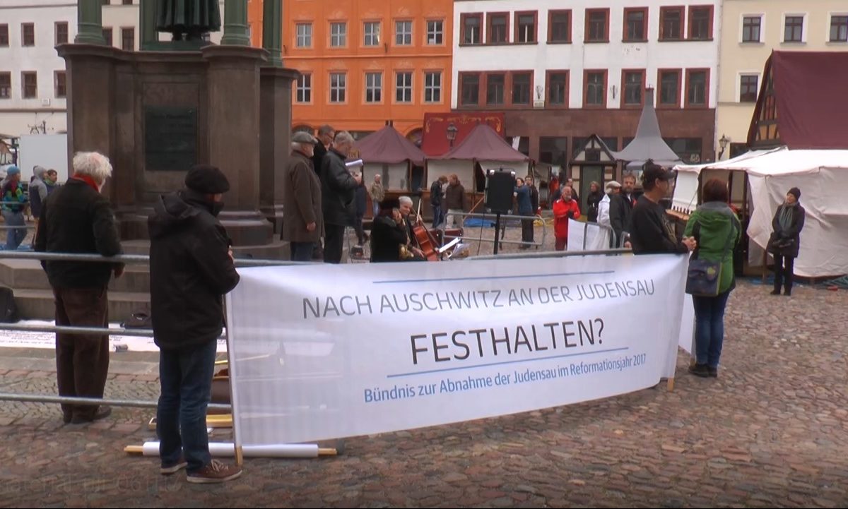 Darf Martin Luthers Stadtkirche in Wittenberg weiterhin Juden beleidigen? Der Bundesgerichtshof soll jetzt entscheiden. *)