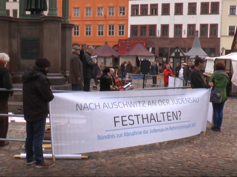 Darf Martin Luthers Stadtkirche in Wittenberg weiterhin Juden beleidigen? Der Bundesgerichtshof soll jetzt entscheiden. *)